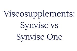 medical spa rx Synvisc vs Synvisc One: Viscosupplements